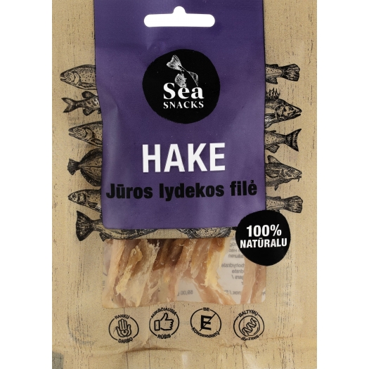 Rybí jerky - Filety z mořské štiky proužky